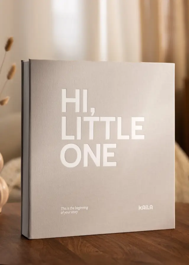 ID Factory KAILA Photo Album HI LITTLE ONE Gray - 600 photos in 10x15 cm