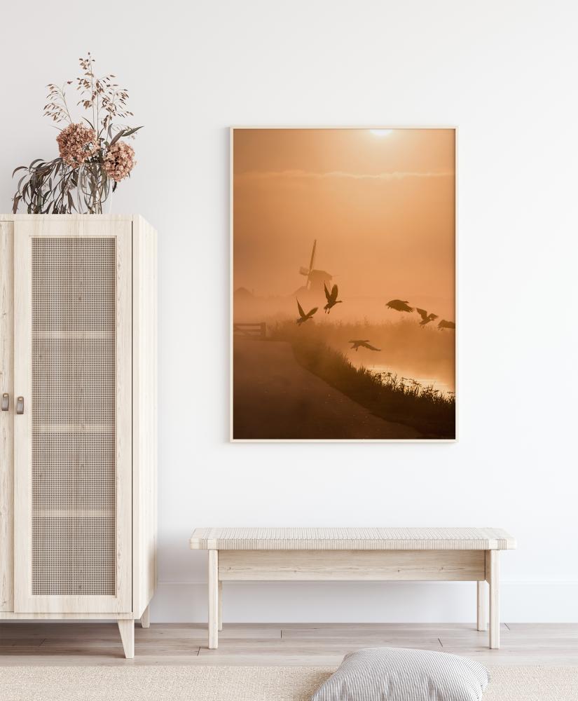 Bildverkstad Sunrise Flight Poster