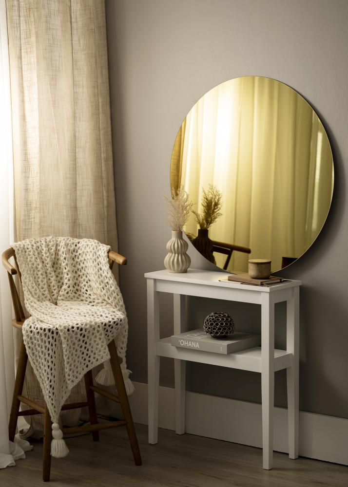 KAILA KAILA Round Mirror Gold 90 cm Ø