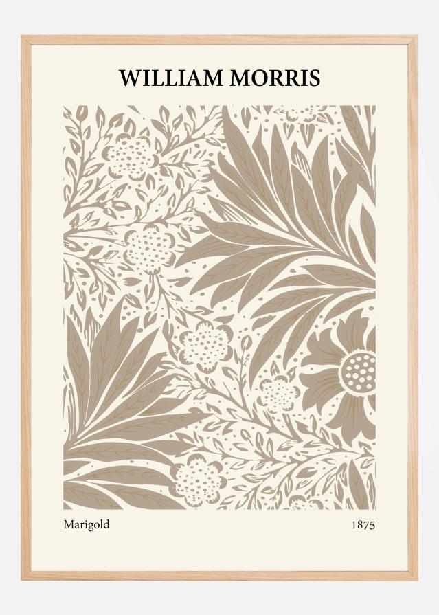 Bildverkstad William Morris - Marigold 4 Poster