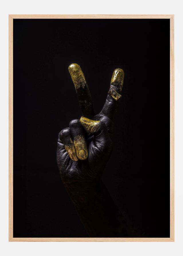 Bildverkstad Golden Hands III Poster