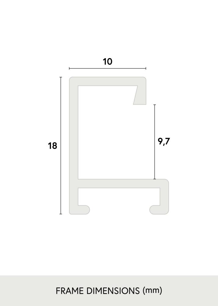 Ramverkstad Mirror Helsingfors Silver - Custom Size