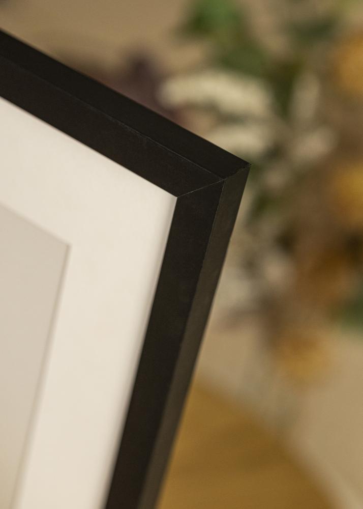 Ram med passepartou Frame Selection Black 60x60 cm - Picture Mount White 50x50 cm