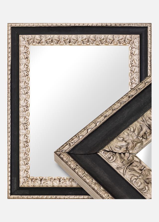 Ramverkstad 60x90 Ombud Mirror Drottningholm Silver - Custom Size