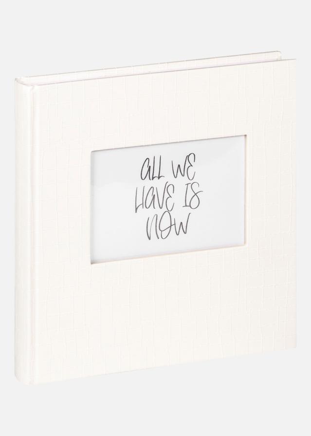 Walther Allround Album White - 22.5x24 cm (40 White pages / 20 sheets)