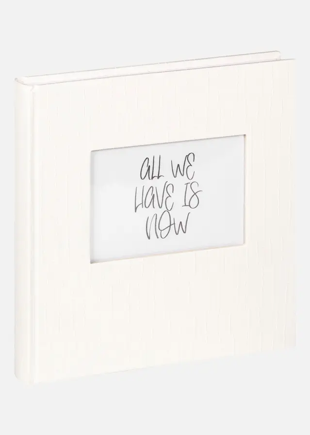 Walther Allround Album White - 22.5x24 cm (40 White pages / 20 sheets)