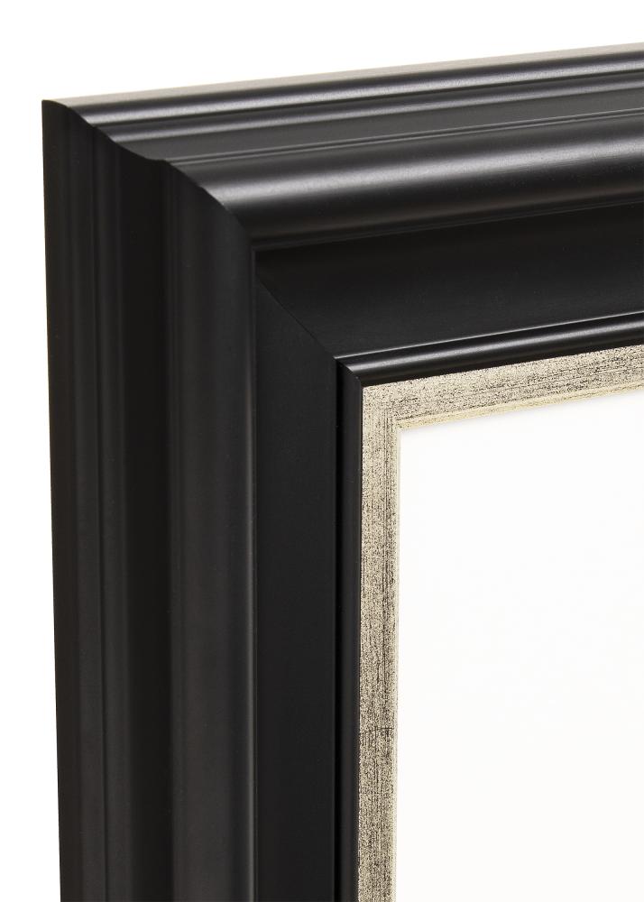 Galleri 1 Frame Dalarna Black-Silver 21x29,7 cm (A4)