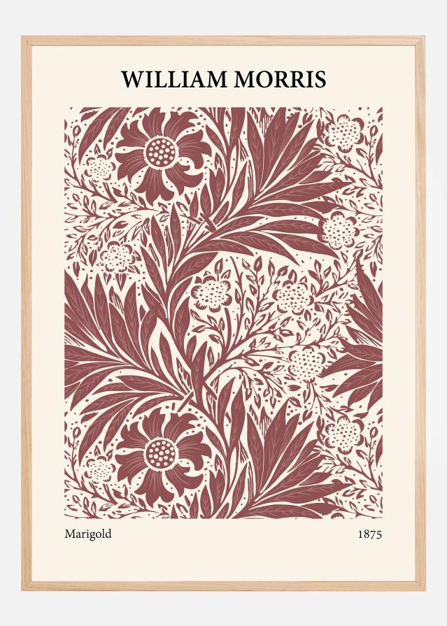 Bildverkstad William Morris - Marigold 9 Poster