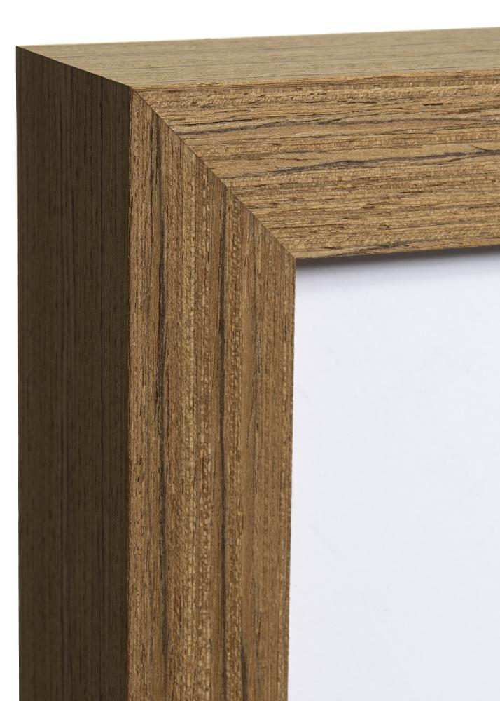 Ramverkstad Mirror Timber Teak - Custom Size