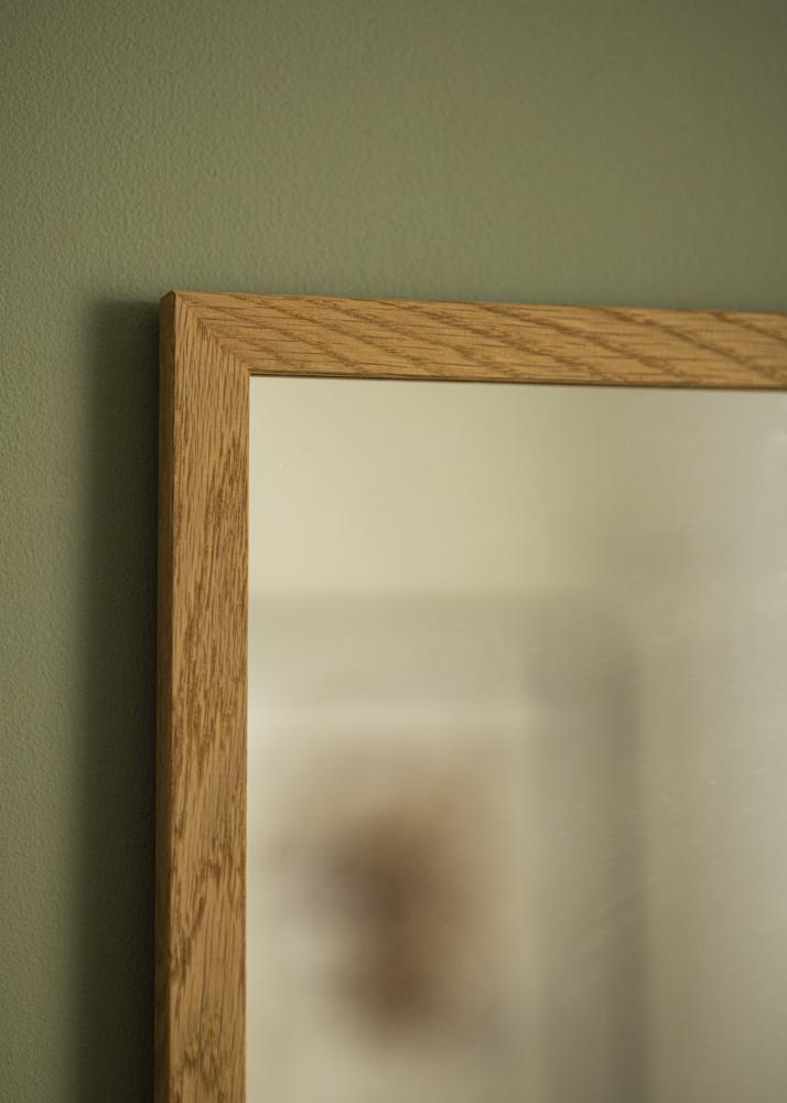 Incado Mirror Solid Oak 73x73 cm