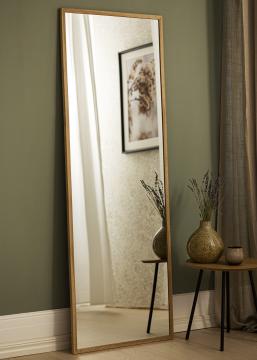 Incado Mirror Solid Oak 58x163 cm