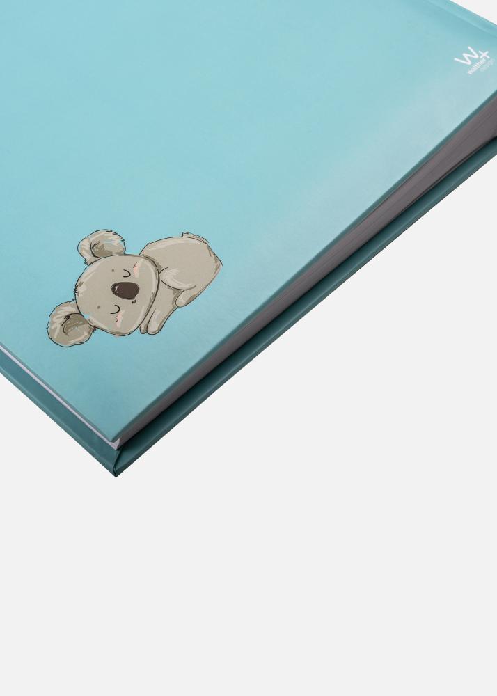 Walther Dreamer Baby Album Turquoise - 22.5x24 cm (80 White pages / 40 sheets)