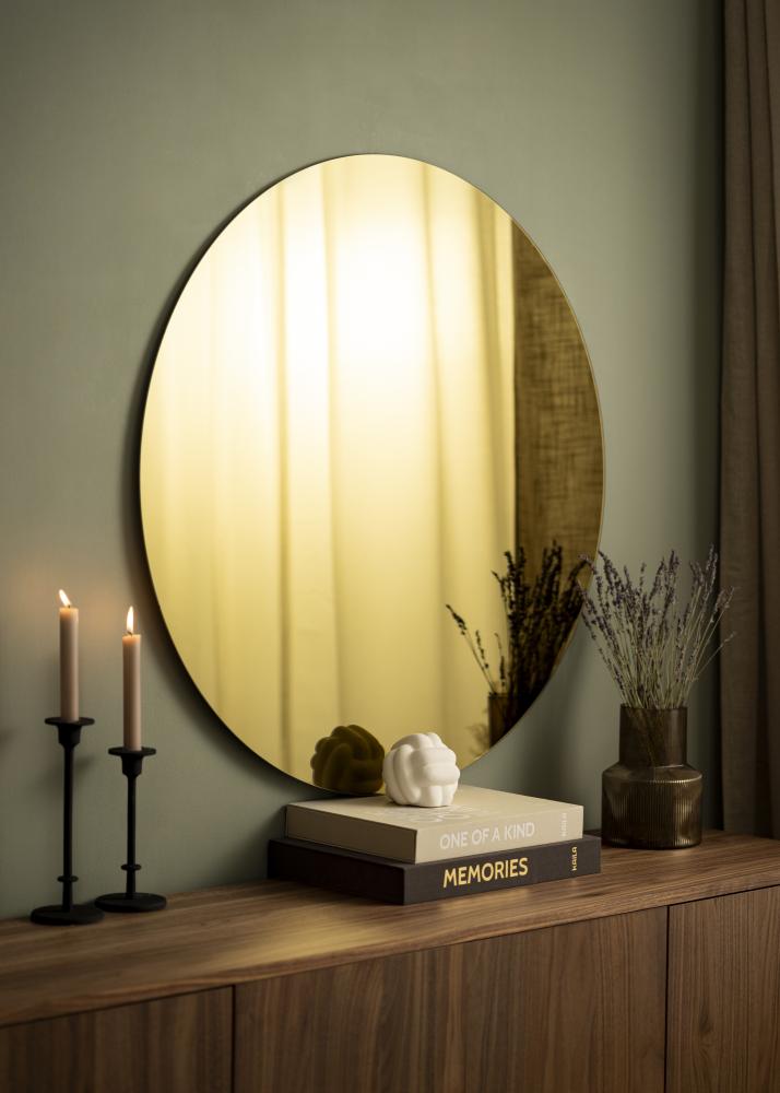 KAILA KAILA Round Mirror Gold 90 cm Ø