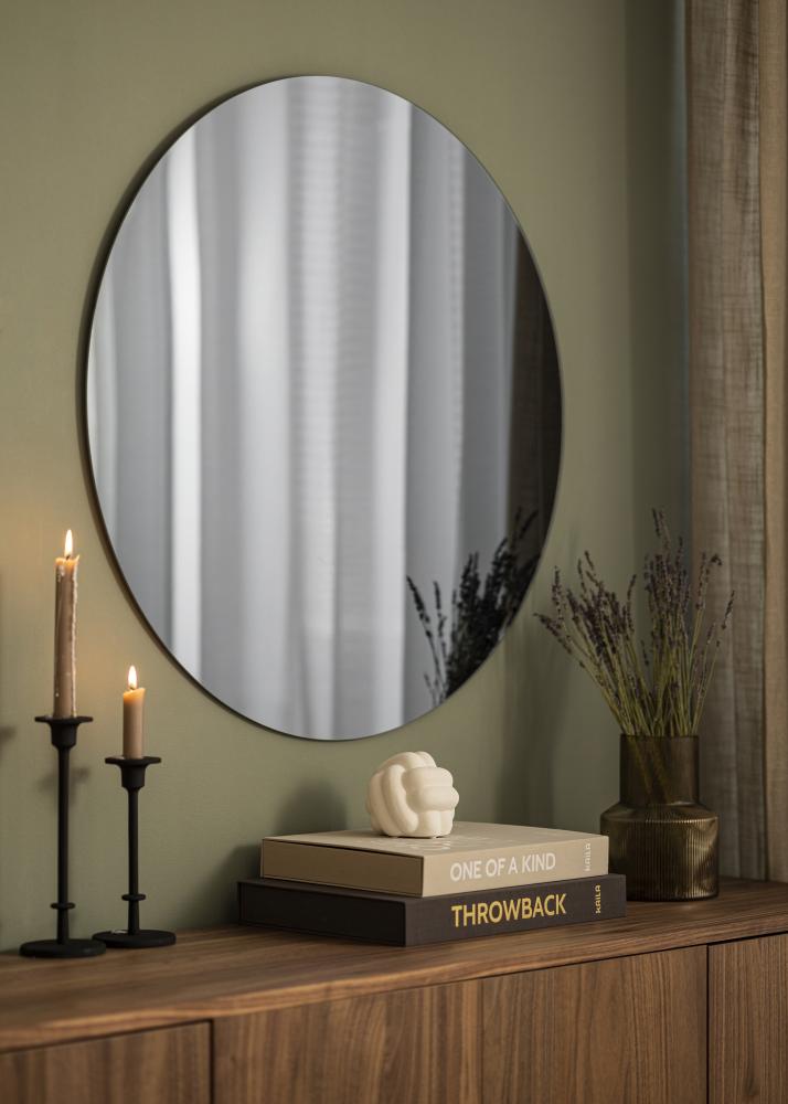 KAILA KAILA Round Mirror Smoked Grey 80 cm Ø