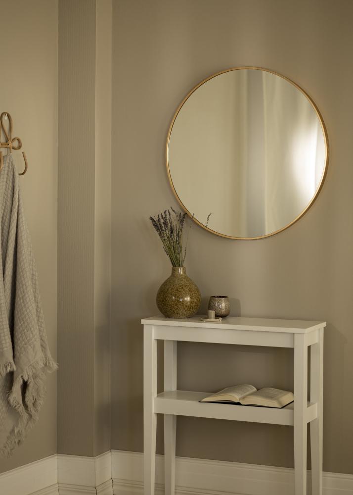 KAILA KAILA Round Mirror - Edge Gold 70 cm Ø