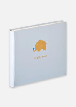 Walther Hello Baby album Blue - 25x28 cm (50 White pages / 25 sheets)