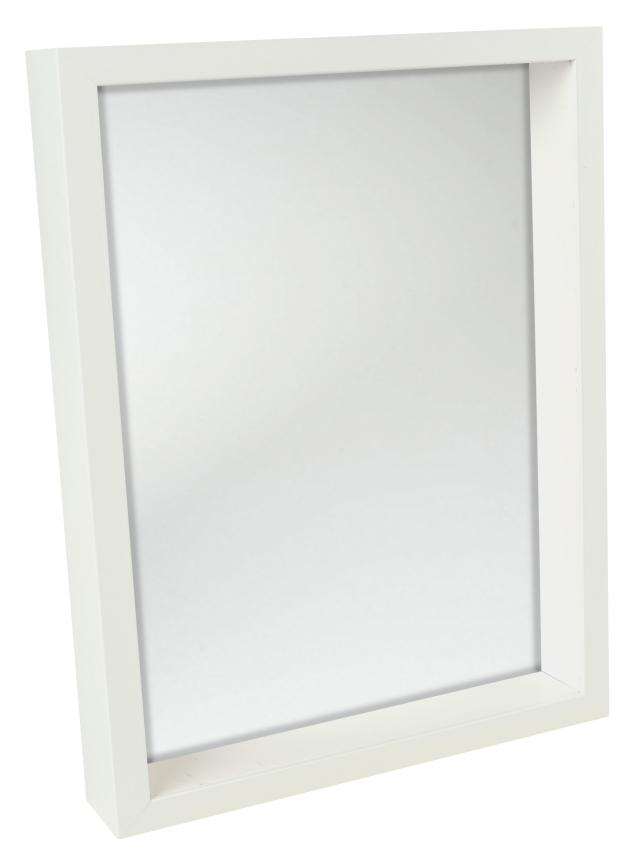 Ramverkstad Mirror Sala White - Custom Size