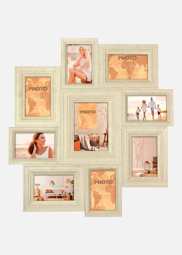 ZEP Doolin Collage Frame Beige - 9 Pictures