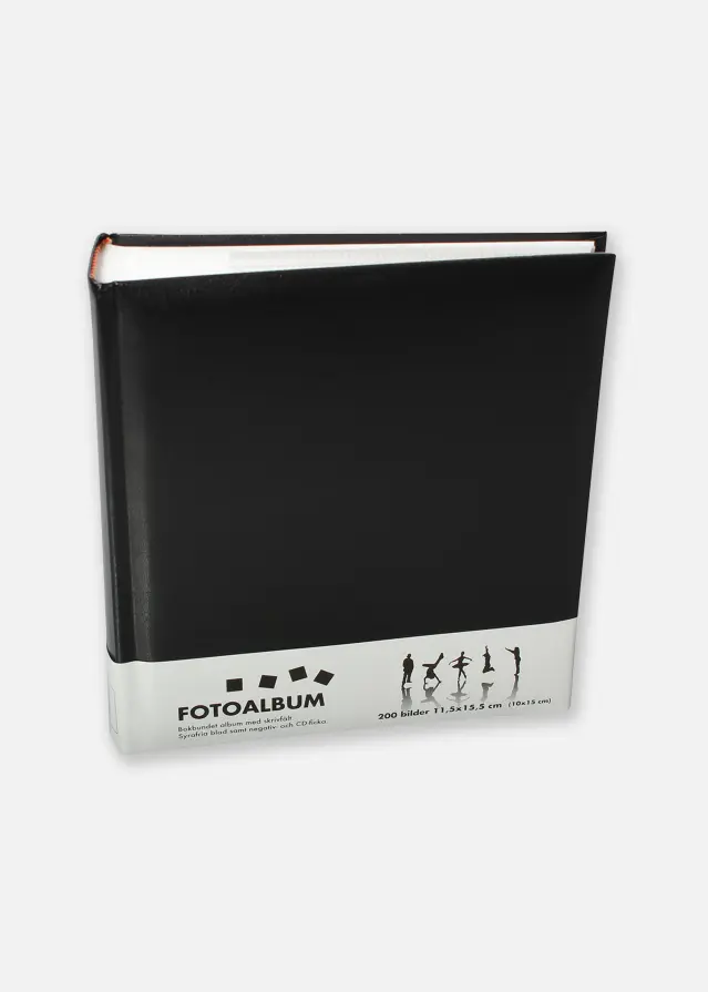 Estancia Estancia Photo Album Black - 200 Pictures in 11x15 cm